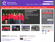 Tablet Screenshot of ethics.youthscience.ca